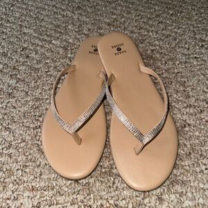 Shade and Shore Target sparkle flip flop sandal